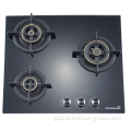 China Gas stove (Three burner) Gas Cooktops Supplier